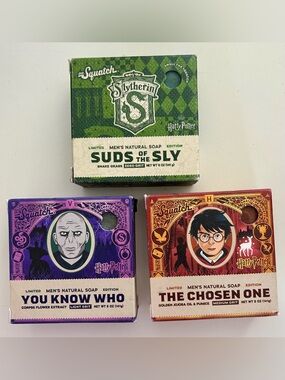 Harry Potter Dr Squatch soap bundle NEW